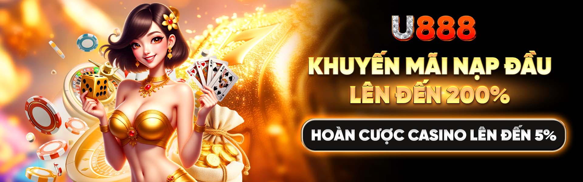 KHUYẾN MÃI NẠP ĐẦU 100 TẠI NHÀ CÁI U888
